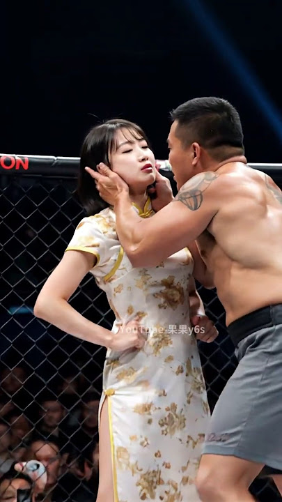 Facing disrespect ,This Kung fu Girl defeats her Opponent! #kungfu #fight #boxing #ai
