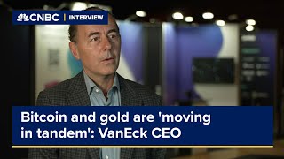 Bitcoin and gold 'moving in tandem,' VanEck CEO says