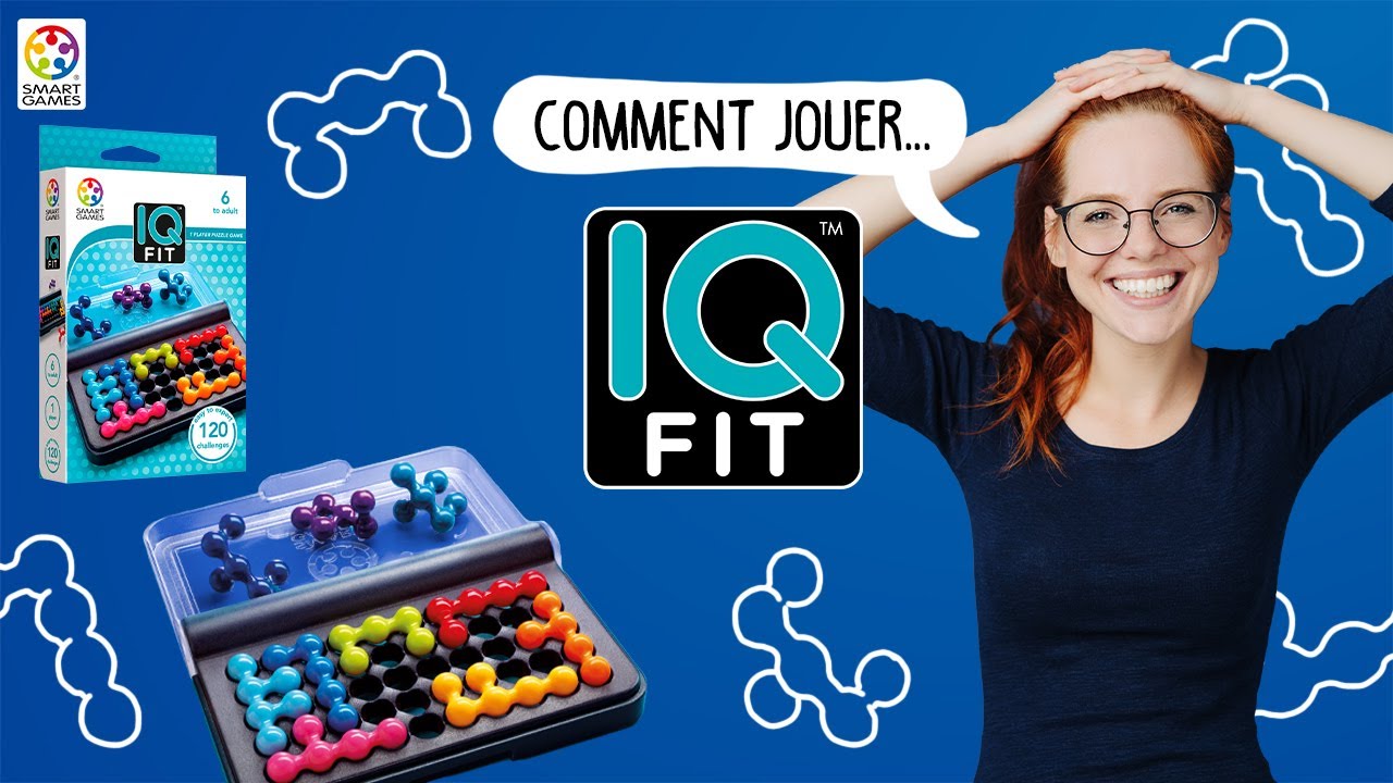 IQ Fit - 120 Défis 2D et 3D - Smart Games