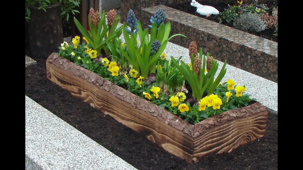 Blumenkasten aus Holz selber bauen, making a unique rustic ...