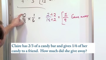 Lesson 6 - Word Problems Multiplying Fractions (5th Grade Math)
