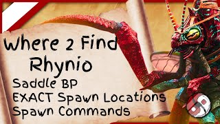 Where To Find Ryniognatha Saddle Blueprints  Spawn Commands & Updated Location!