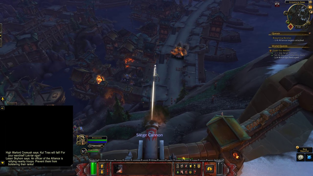 Look Out Below! | PTR 8.1 Incursion (Horde)