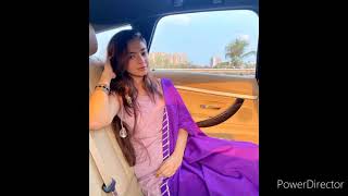 Anushka Sen Touching Hair Pics screenshot 3