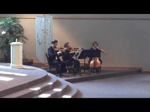 Mouret Rondeau for String Trio