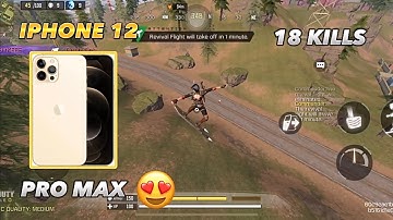 18 kills using new device iphone 12 pro max😍 | 2 fingers max gyro CALL OF DUTY MOBILE | gameplay