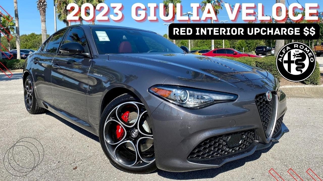 2023 Alfa Romeo Giulia Veloce Prices