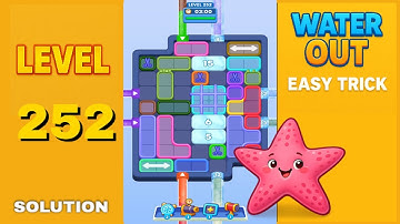Water Out Puzzle Level 252 – Easy Solutions