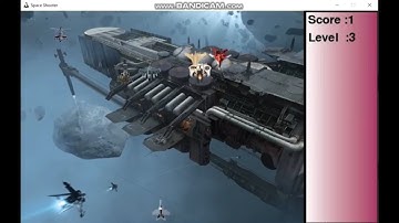 space shooter game | space shooter in python | source code | object oriented programming projects