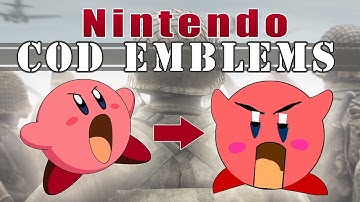 How To Make Nintendo COD WWII Emblems
