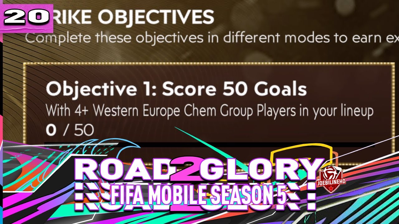 FIFA MOBILE 21 S5 RTG #20 Easy Way to complete hard Icon Strike Objectives - Western Europe