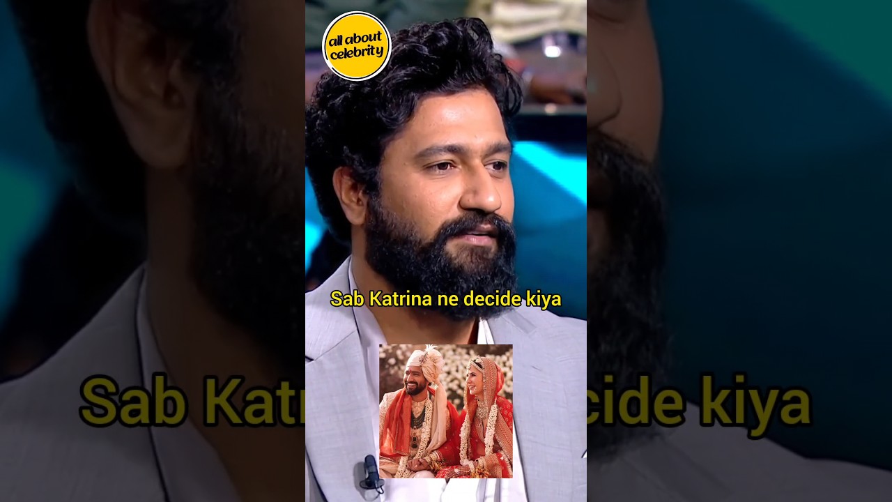 Vicky Kaushal Talking About Katrina Kaif 😍 #shorts #vickykaushal