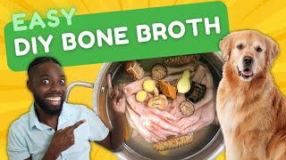 Bone Broth for Dogs & Cats | DIY Recipe on the Stove, Tips & Tricks to get THE JELLY JIGGLE