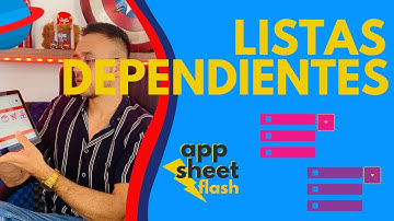 ⚡️ Listas dependientes en App Sheet