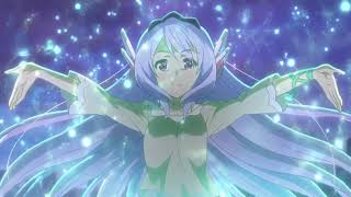 Gakusen Toshi Asterisk S2 Sylvia Lyyneheym Lonely Feather song With lyrics 60 FPS