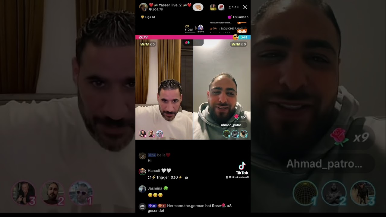 ❌ Yasser und Ahmad Patron REALTALK #tiktok #live #yasser #ahmadpatron