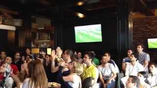 Iranians in Calgary watching the Argentina - Iran match (World cup 2014) @ Jameson's pub