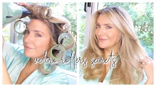 HOW TO USE VELCRO ROLLERS ON LONG HAIR FOR VOLUME( EASIEST TUTORIAL WITH ALL THE SECRETS!)