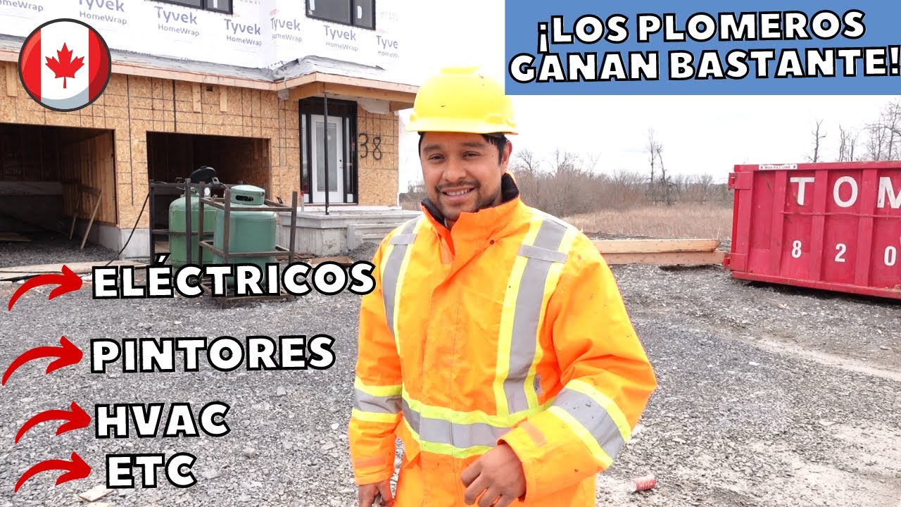 Esto es lo que se gana en los diferentes oficios de la construcción en Canadá! 🇨🇦