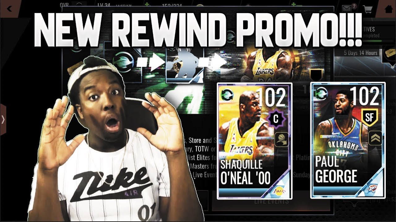 FULL BREAKDOWN OF THE NEW REWIND PROMO IN NBA LIVE MOBILE 18!!!
