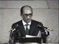 خطاب السادات في الكنيست الاسرائيلي YouTube 