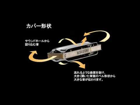 10ホールハーモニカ MANJI M-20 -鈴木楽器製作所-