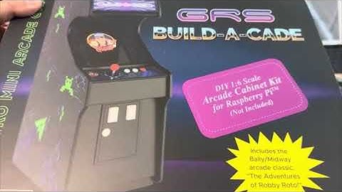 GRS Build -A-Cade   Unboxing and Build it with pi 3b plus
