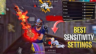 90% HEADSHOT RATE :- My Settings ⚙️♥️ [ Hud + Dpi ] 📲 iPhone freefire highlights🔥