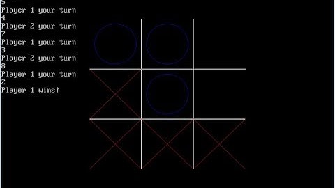 TIC TAC TOE GAME IN C PROGRAMMING || MINI PROJECT IN C || PART # 2 - Must Watch