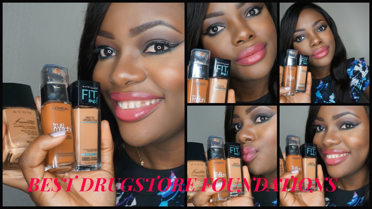 Best Affordable Drugstore Foundation For Dark Skin YouTube