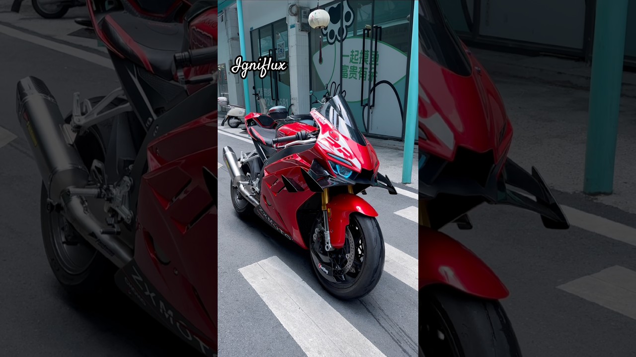 れっどどらごん ZX-MOTO-820RR | RED DRAGON IS HERE #zxmoto #china - YouTube