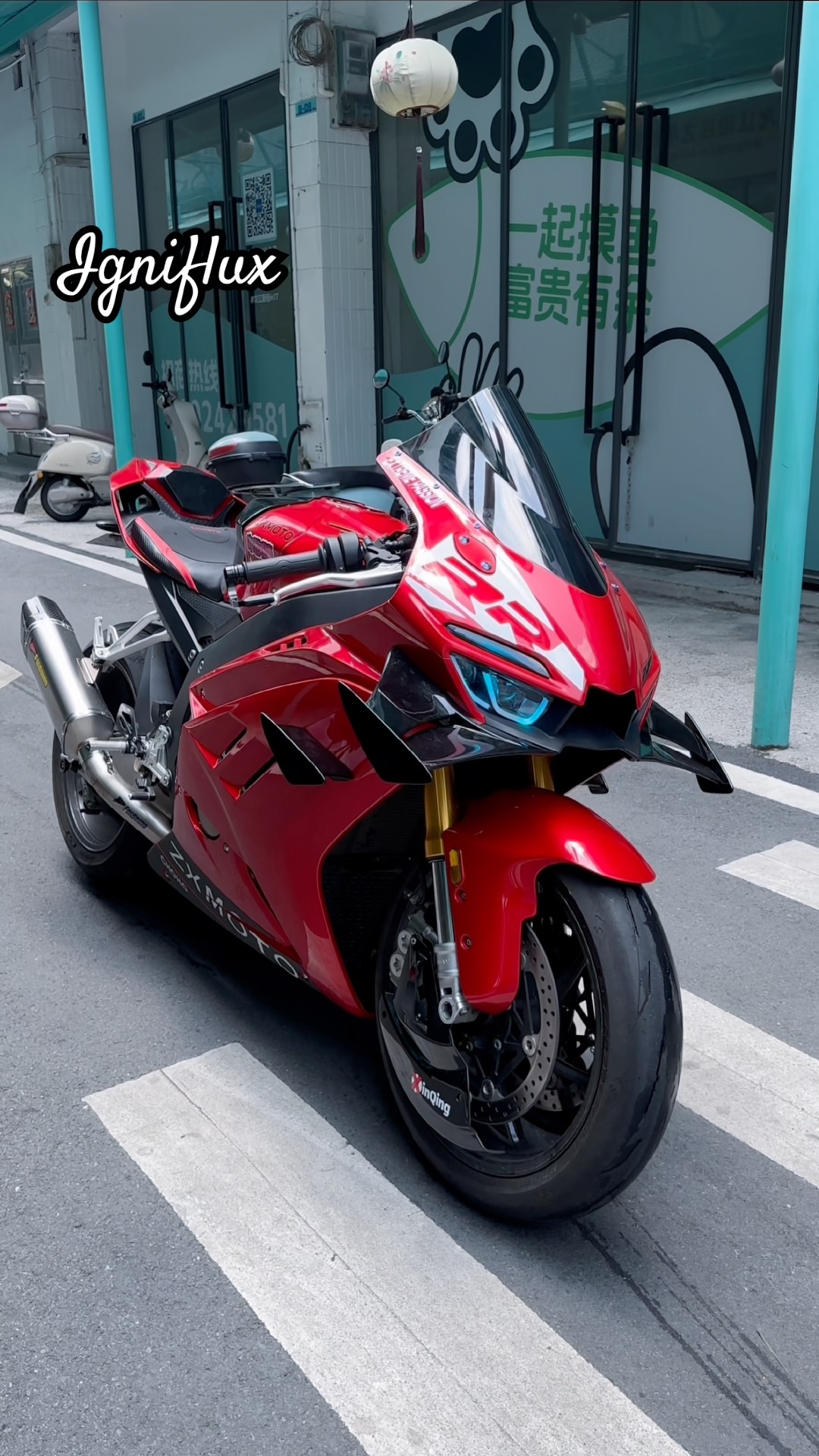 れっどどらごん ZX-MOTO-820RR | RED DRAGON IS HERE #zxmoto #china - YouTube