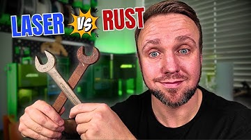 Restoring a Rusted Spanner with the xTool F1 Ultra | Laser Rust Removal Tutorial