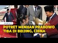 Potret Menhan Prabowo Subianto Tiba di China, Akan Temui Presiden Xi Jinping