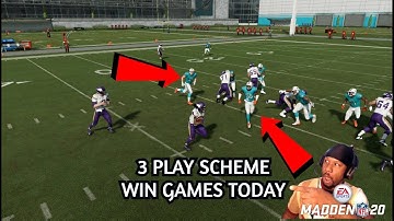3 PLAY DEFENSE SCHEME !!LOCKDOWN- madden 20 tips and tricks