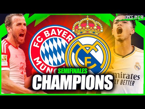 BAYERN MUNICH VS REAL MADRID 🔴 EN VIVO CHAMPIONS LEAGUE 2024 SEMIFINAL 🏆 IDA 