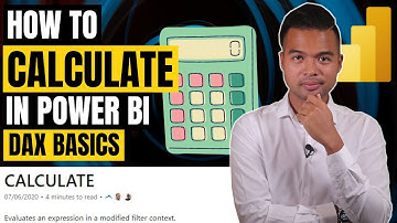 How to use the CALCULATE DAX with examples // Beginners Guide to Power BI in 2020
