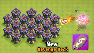 New Revenge Deck vs Every Defence Group in Esports mode | Clash of Clans