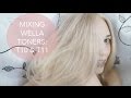 WELLA T11 + T10 -- watch me tone my hair...also i talk a lot