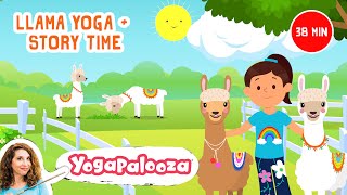 Llama Kids Yoga + Storytime! Enjoy yoga with the Llama and their friends on the farm!