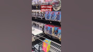 UFO Claw Machine at Moreno Valley California Round 1 Arcade and Bowling. #clawmachineshort #round1