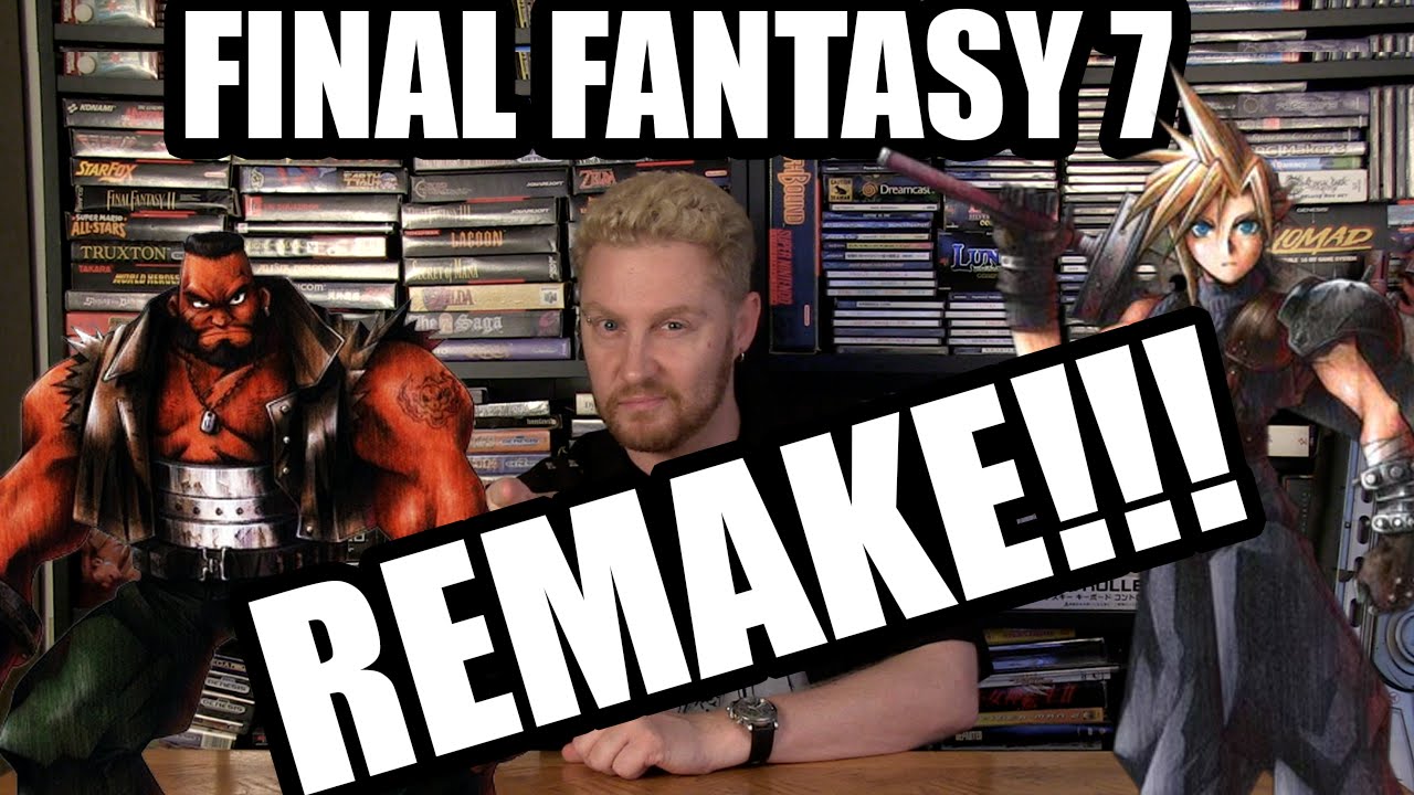 Thumbnail for FINAL FANTASY VII  REMAKE  REACTION! - Happy Console Gamer