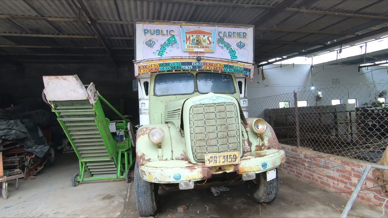 आज विदेशों तक कारोबार है इस ट्रक की बदौलत! Tata Mercedes benz D-Model truck 1975 model