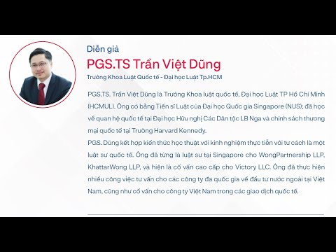 1. Tổng quan về PPP và pháp luật về PPP tại Việt Nam (Trần Việt Dũng - Nguyễn Thị Hoa)