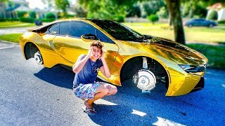 Roubaram As Rodas Da Minha Bmw I8 !!!! ‹ Jonvlogs ›