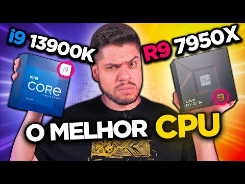 i9 13900K vs R9 7950X: INTEL voltou AO TOPO? Testes LADO A LADO em GAMES, BENCHMARKS e TEMPERATURA