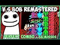 Friday Night Funkin' | VS Bob Remastered Full Week (HARD) Perfect Combo 66 Misses w/ Handcam