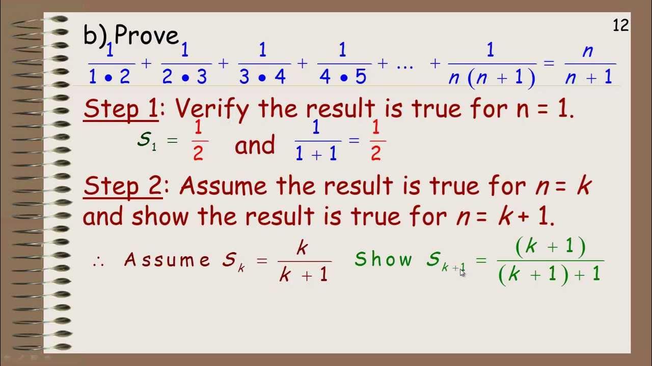 Mathematical induction youtube