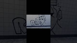 Fast Outlines VR Graff 2026 meta quest 3 #gamertag #graff #streetart #tagging #urbanart #throwie