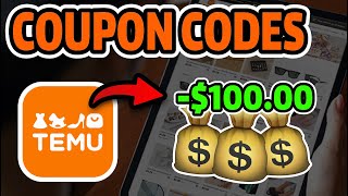 FREE TEMU Gift Card Codes 2023 - $100 EXCLUSIVE Promo Code for TEMU